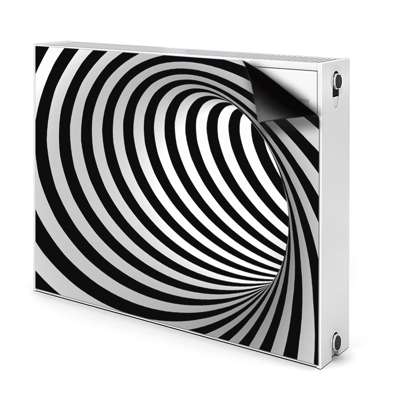 Couverture cache aeration magnétique pour radiateur 80x60cm à fixation rapide