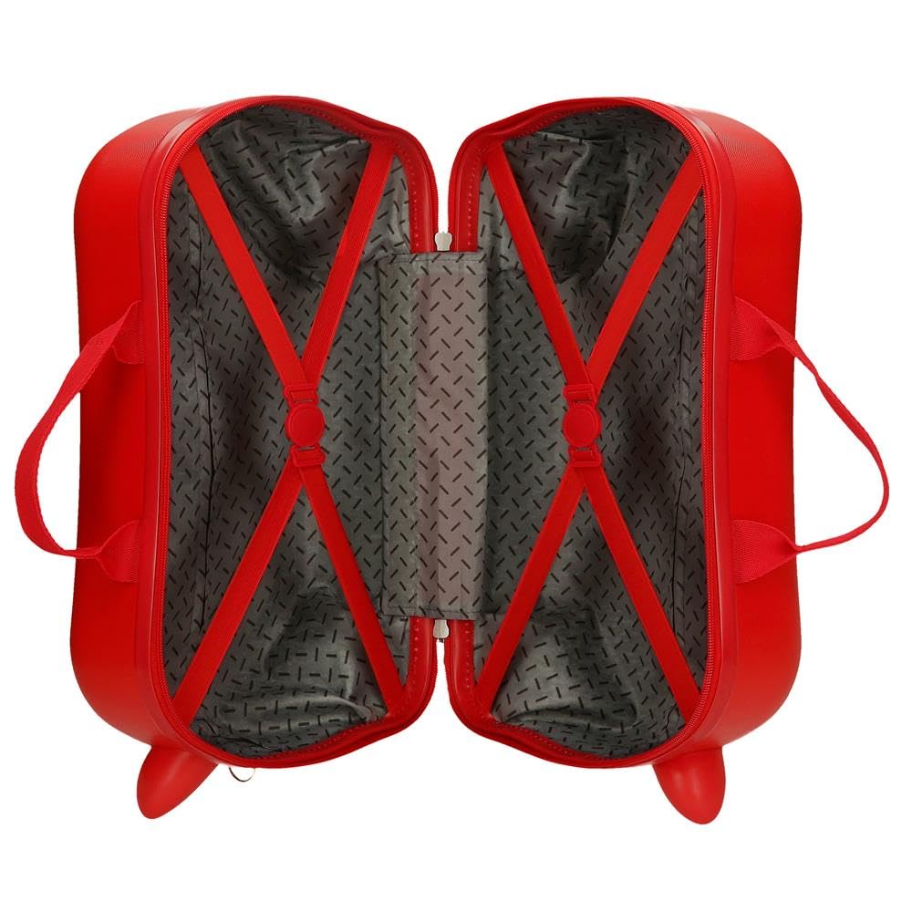 Joumma Disney Mickey Mountain Maleta Infantil Rojo 45x31x20 cms Rígido 1,8 kgs Cierre de combinación Lateral ABS 1,8 kgs 27,9L Equipaje de Mano