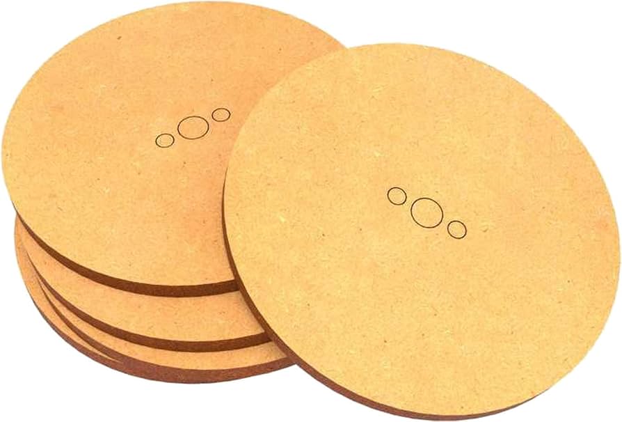 Amazon | グリーンスタッフワールド 円形型ベースセット 直径60mm 5枚