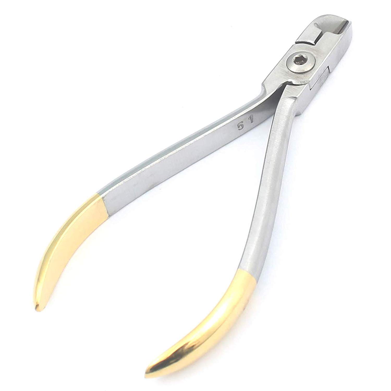 OdontoMed2011 Hard Wire Cutter Orthodontic Ortho Dental Instruments Tungsten Carbide (TC) Tips Orthodontic Plier Stainless Steel : Health & Household
