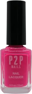 Neon Nail Lacquer - Regular Nail Polish - All Season Nail Polish for Modern Women - Non Chip Quick Dry Nail Gel - Multi Colored Gel Polish Back to the Fuchsia