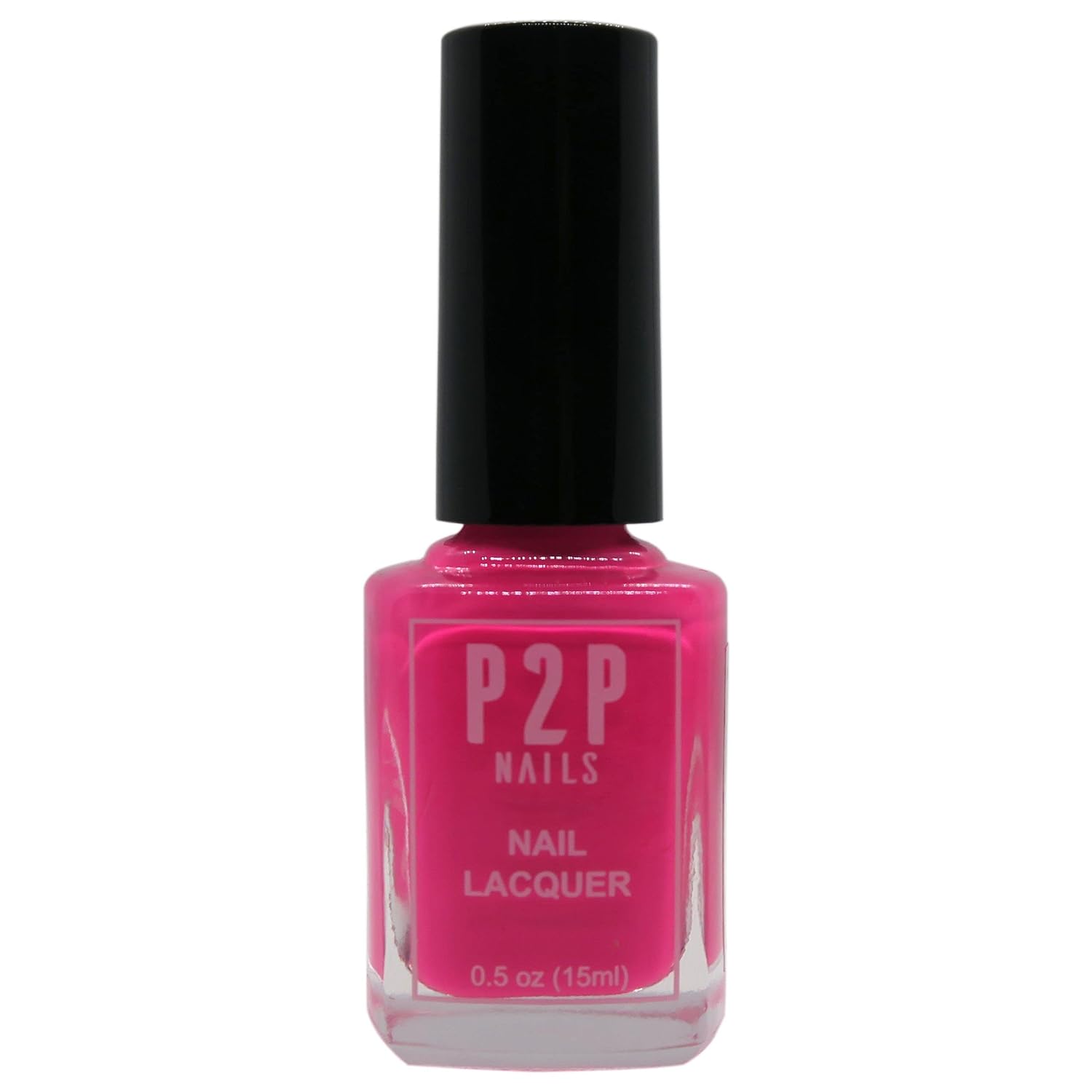 P2P Nails Neon Nail Lacquer - Regular Nail Polish - All Season Nail Polish for Modern Women -