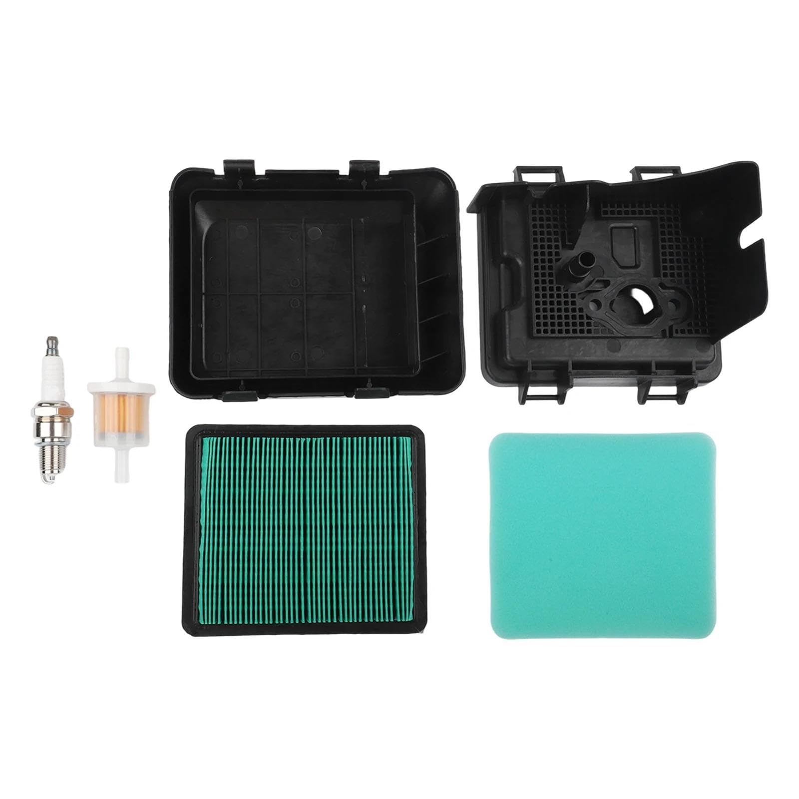 Kit de Filtro Aire y Cubierta Compatible con Motores cortacésped Modelo Serie GC135/GC160/GCV135/GCV160/GCV190/GX100/GSV190