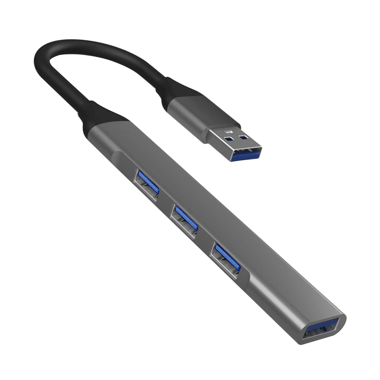 CROSSVOLT 4in1 Portable TypeA Hub (TypeA to 4 USBA Ports) with