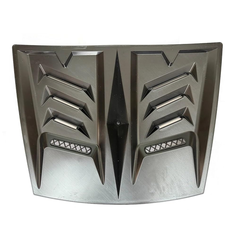 Hood Vents Car Decoration Copertura decorativa cofano motore anteriore Adesivo universale sfiato di aspirazione del flusso d'aria finto Accessori in plastica