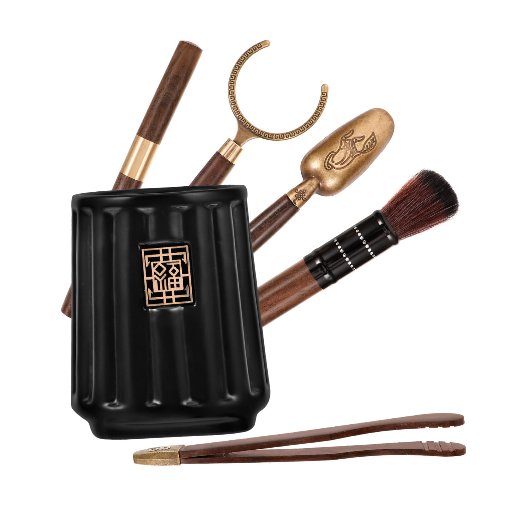 SOLUSTRE 2sätze Chinesischen Teezeremonie-utensilien Teiliges Gongfu Tee-Set Für Matcha Und Traditionelle Teezubereitung Perfektes Für Teeliebhaber