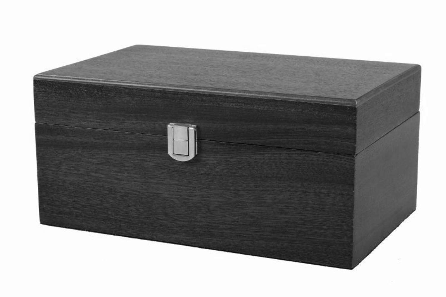 Grande Master Tournament - Set di scacchi in legno a mano Helena in legno ebano, 50,8 cm, con scatola di scacchi in legno, 9,5 cm