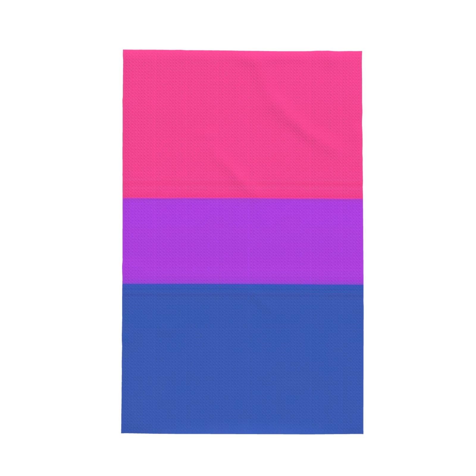 CKGODGF Pride Flag Print Absorbent Waffle Dishcloths,Kitchen Towels With Hanging Loops,Tea Towels.