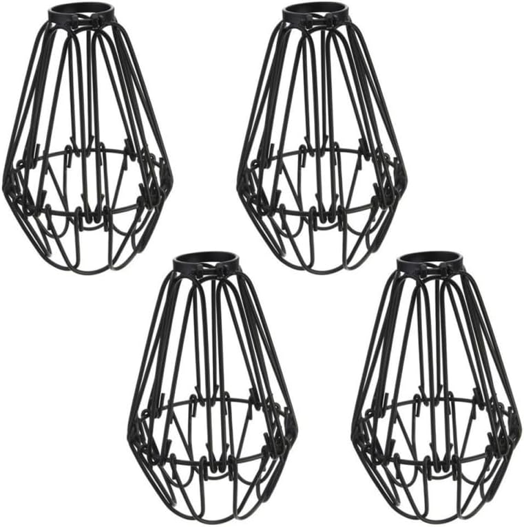 SOLUSTRE 4 Pcs Iron Wire lampshade...
