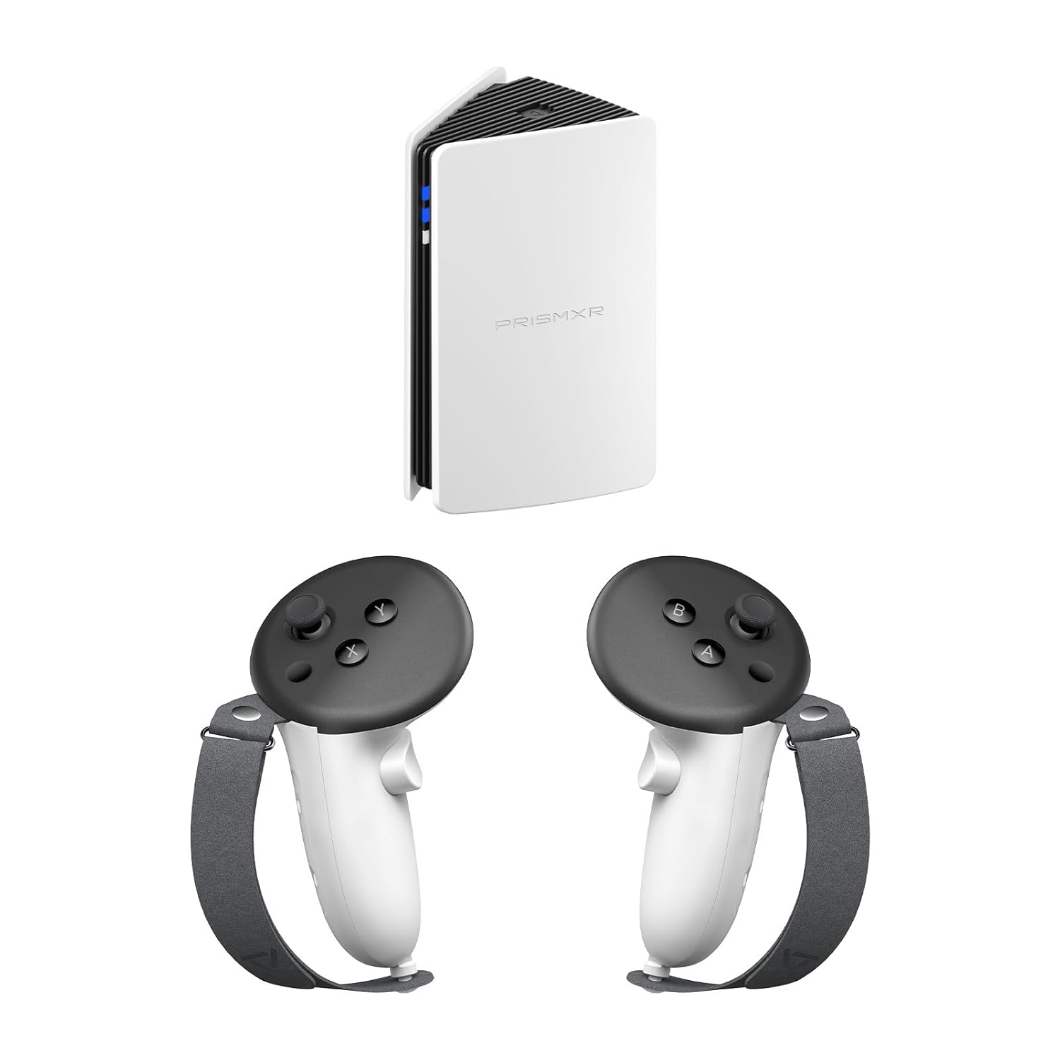 PRISMXR Controller Grips and PC-VR Streaming Air Link Bridge Compatible with Meta Quest 3S/Quest 3