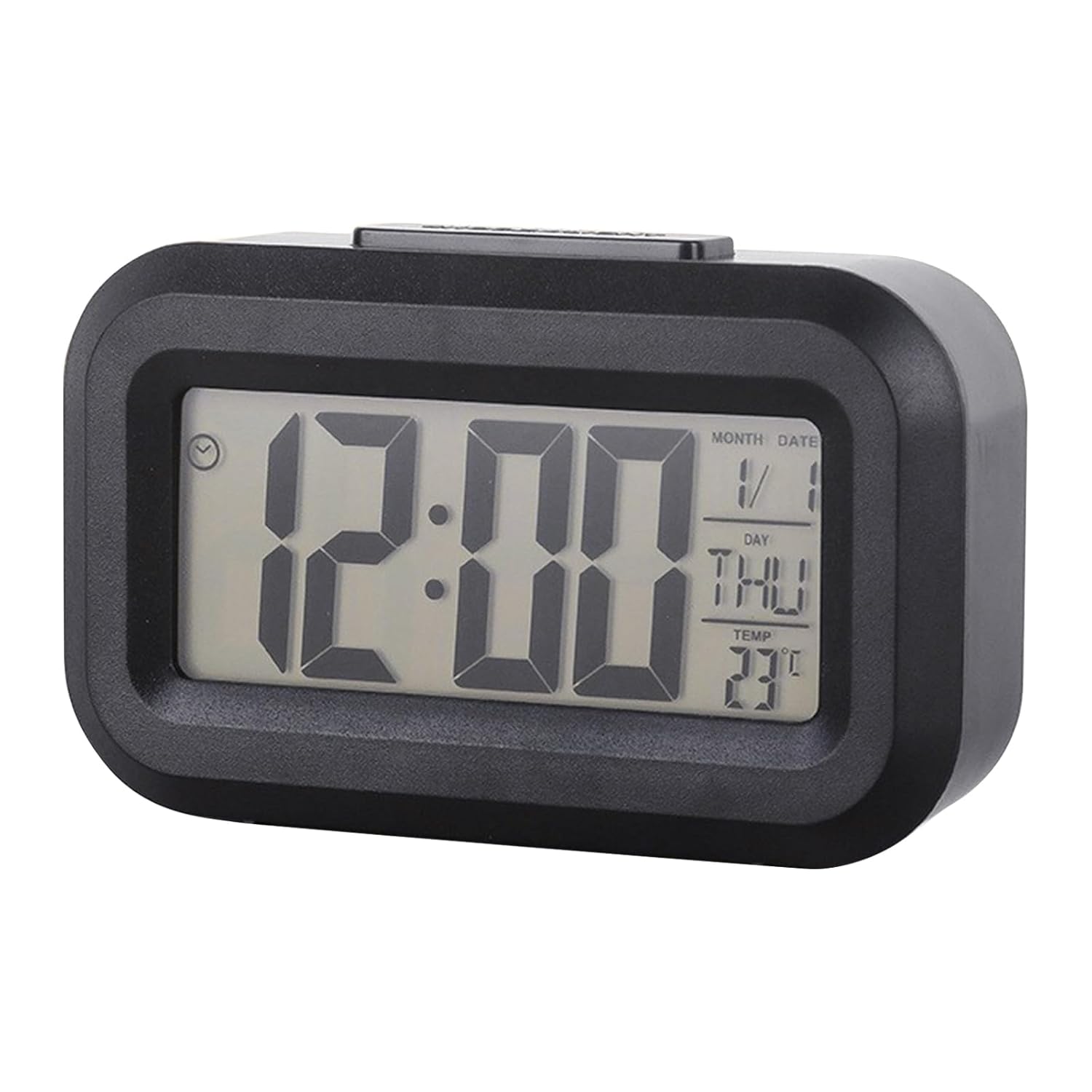 Snooze Mute Desktop Clock Table Clocks Electronic LED Clocks With Temperature Calendar Week Display Digital Alarm Clock Table