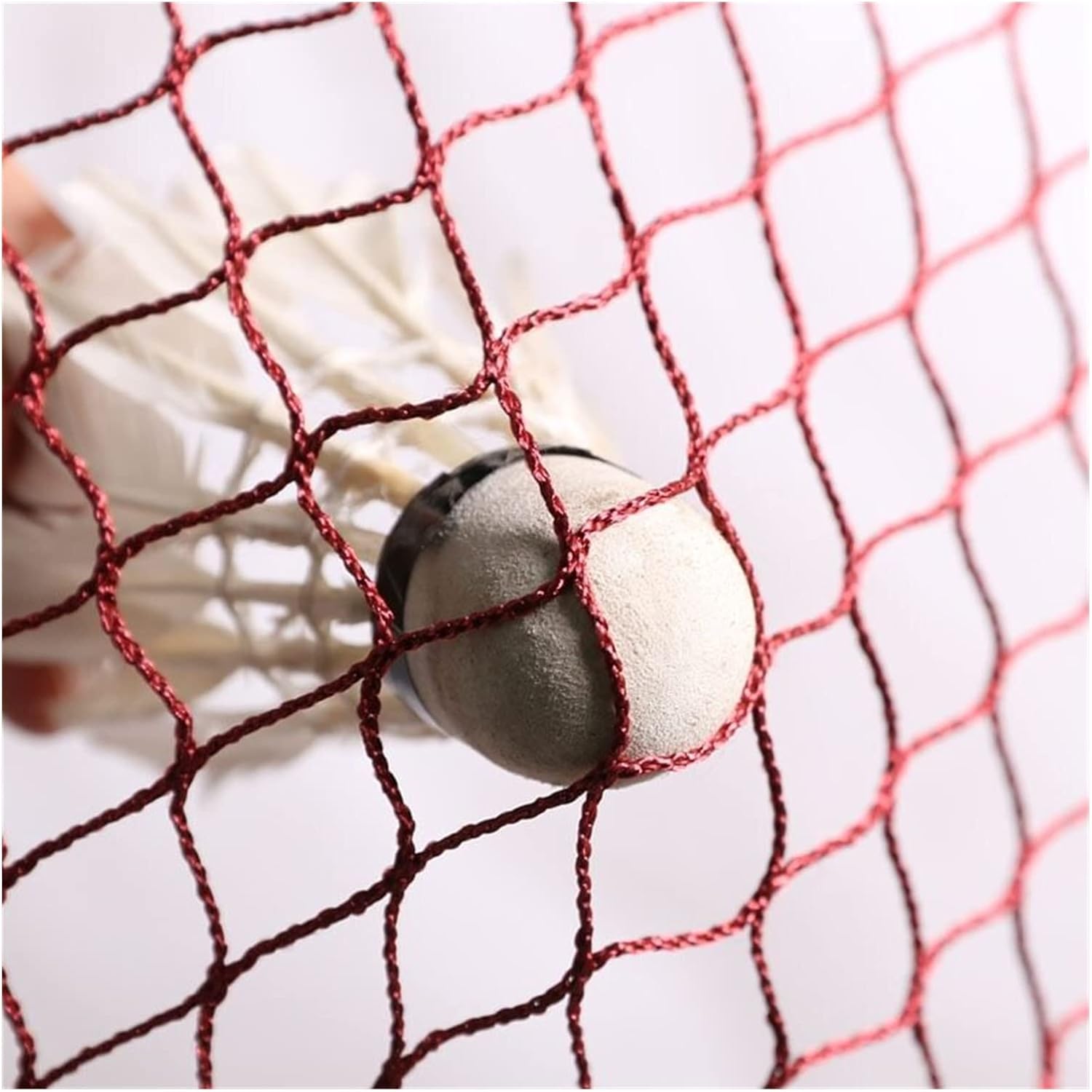 ZZSRJ 1 Piece Sports Training Standard Badminton Net Professional Tennis Net Volleyball Net Fitness Ball Accessories (Color : 9, Size : One)