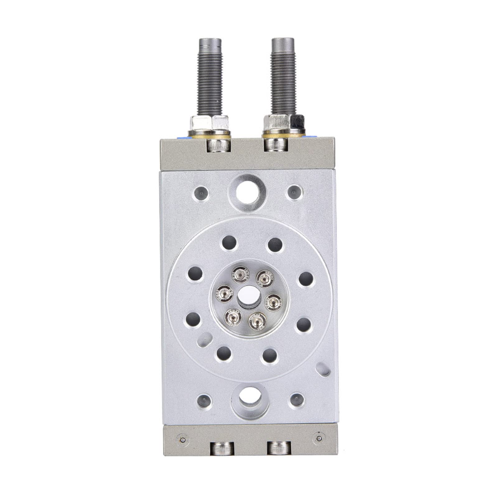 Cilindro neumático de aire rotativo de 180 grados MSQB-20R, cilindro neumático de aleación de aluminio con amortiguación, ángulo de oscilación ajustable de 0 a 190°, rodamientos de