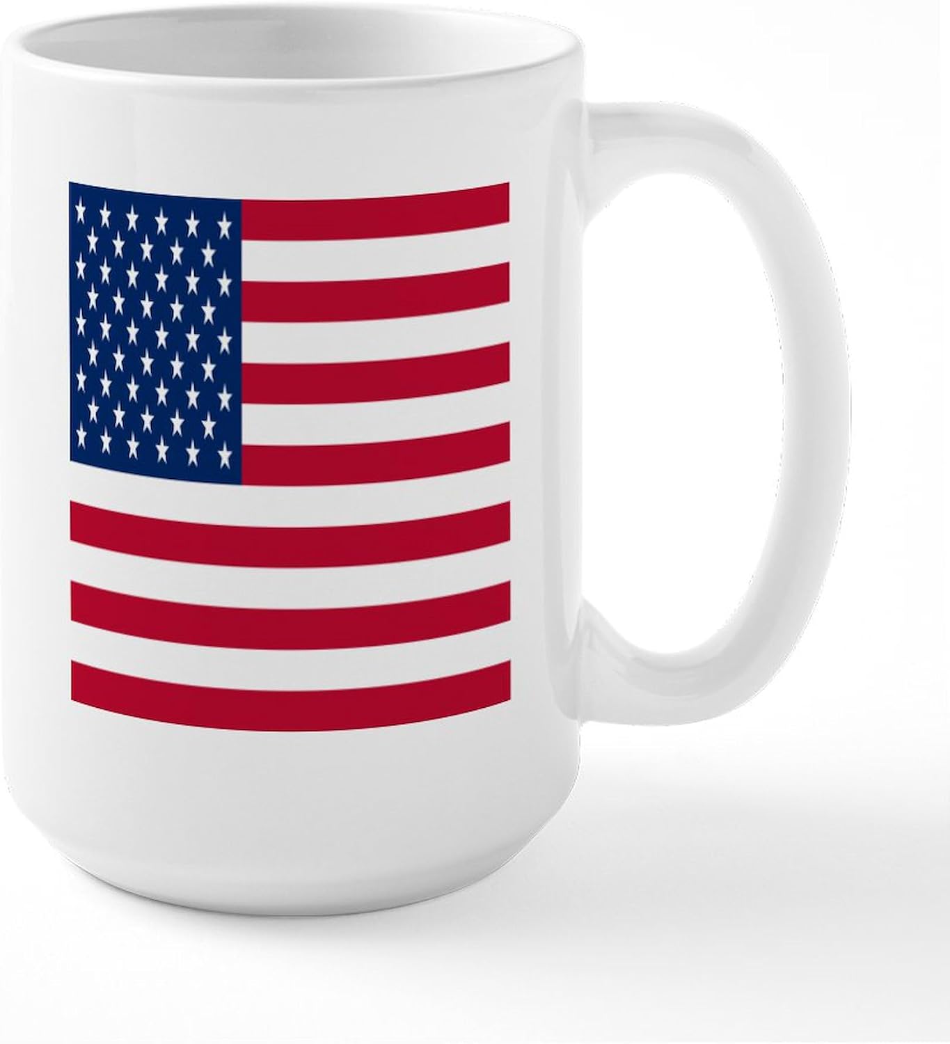 CafePress United States Flag Mugs 15 oz (444 ml) Ceramic Coffee Mug