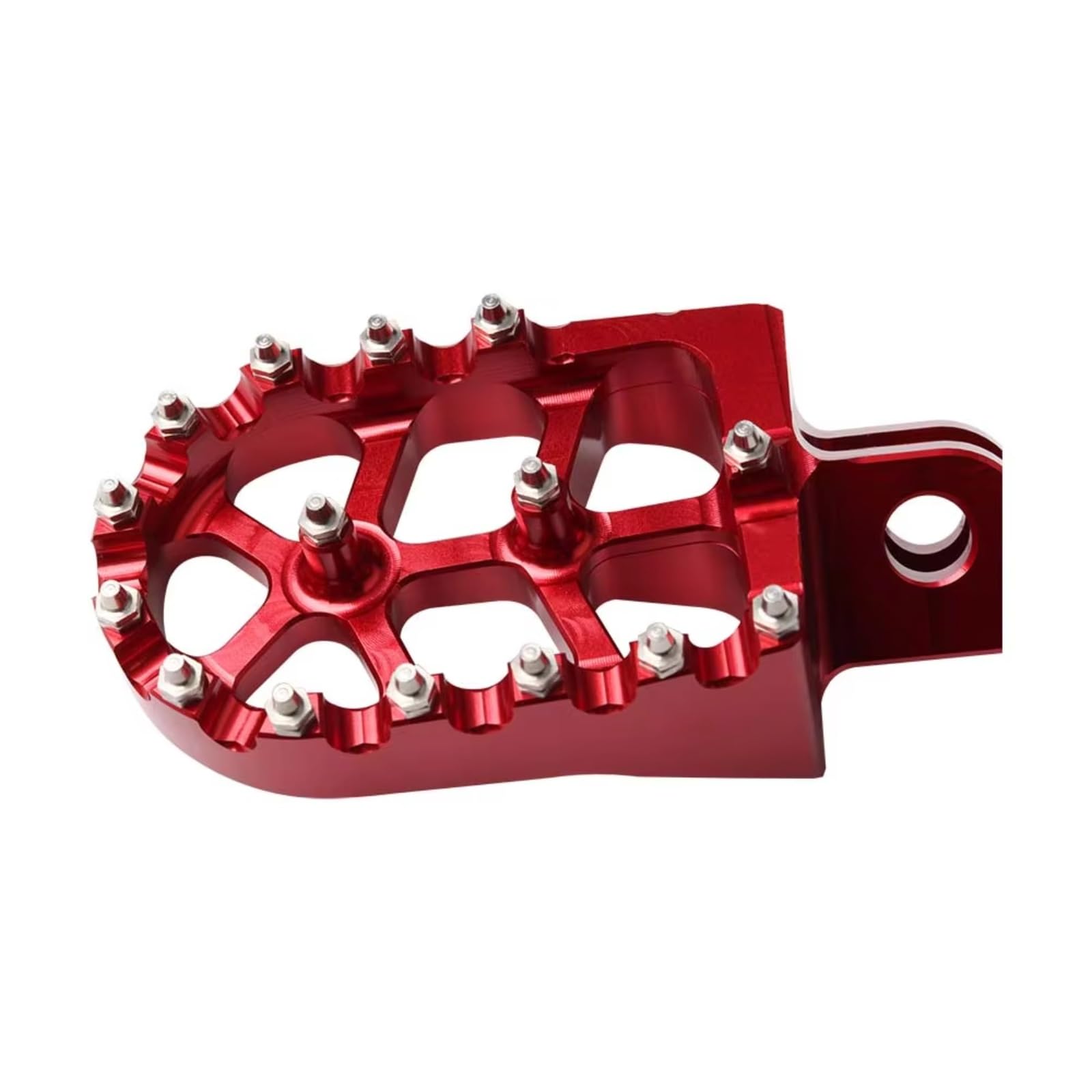Per CRF300L Per CRF300 Per Rally 2021-2023 Per CRF250X 2004-2017 Per CR125 Per CR250 2002-2007 Parti Modifica Pedane Universali Moto Poggiapiedi Moto(Red)