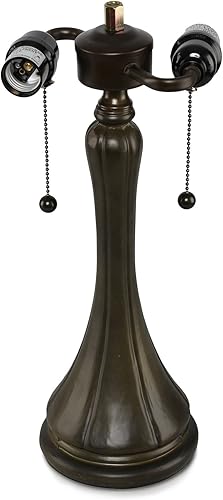 Miniatura 6 de Serena D'italia Lámpara de mesa estilo Tiffany contemporánea, lámpara de cristal de colores con patrón de diamante con joyas, lámpara de pie con