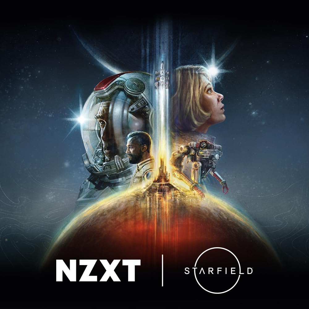 NZXT 限定 Starfield コラボケース マウス マウスパッド ヨドバシ.com - NZXT エヌゼットエックスティー Starfield