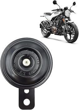 Car Snail Horn Whistle, Universal Motorcycle Electric Horns Speaker Auto Horns,12v Round Loud Speaker Waterproof Metal Material, Universal For Most Electric Vehicles, Motorcycles, Cars