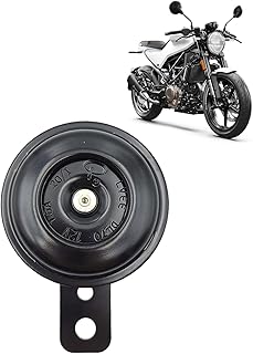 Car Snail Horn Whistle, Universal Motorcycle Electric Horns Speaker Auto Horns,12v Round Loud Speaker Waterproof Metal Material, Universal For Most Electric Vehicles, Motorcycles, Cars