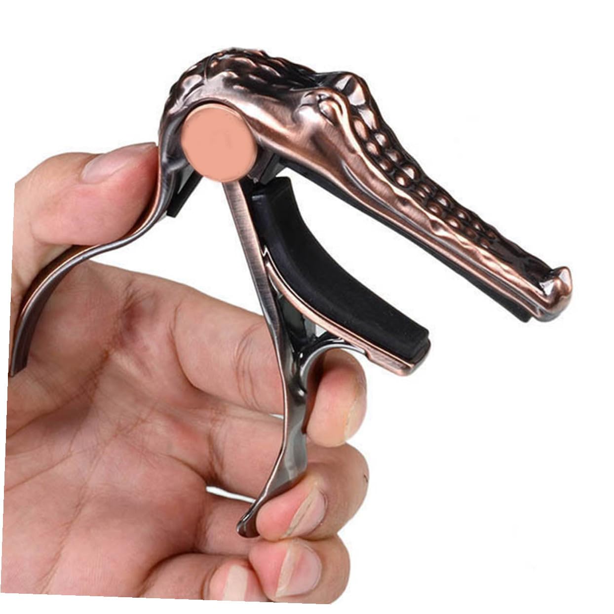 HEMOTON Cejilla De Guitarra Acústica/eléctrica De 3 Piezas Accesorio De Afinación Material Seguro Y Resistente.