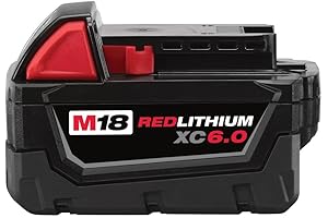 MILWAUKEE ELEC TOOL 48-11-1860 M18 6.0 AH Battery Pack