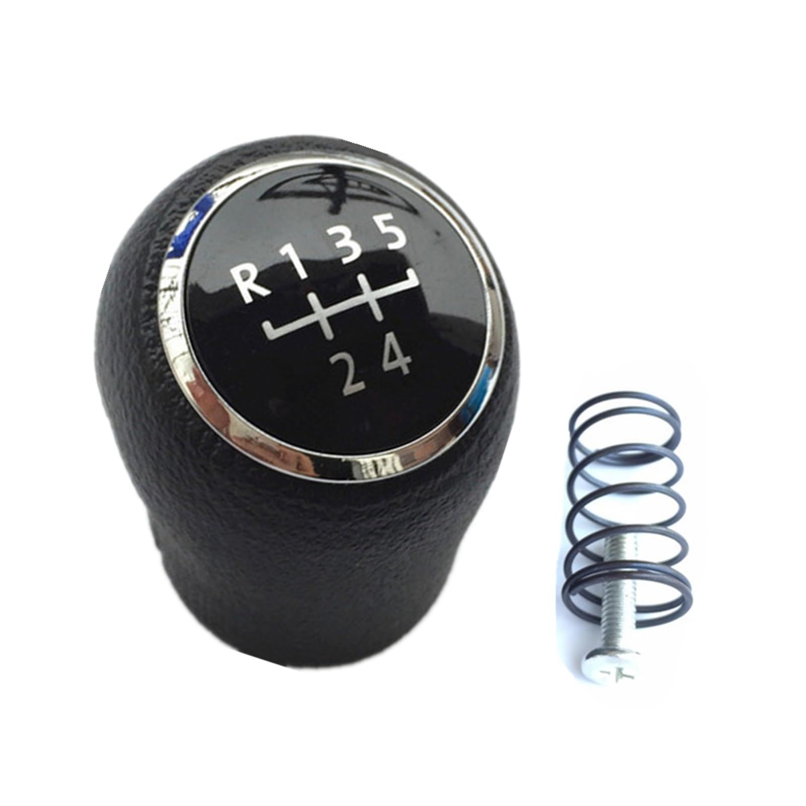 Glblpexelr 5 Speed Knob Black For Vw Transporter T5 T5 1 T6 Gp 2003-2019 Gear Shifter Knob Style