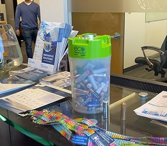 Test, Store & Recycle AA, AAA, C, D Batteries