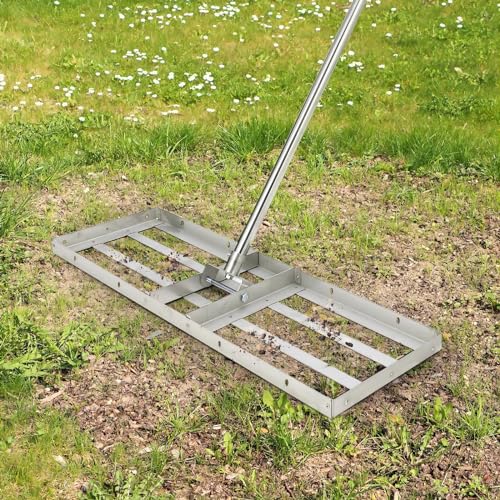 Rastrillo Nivelador de Césped 48"×10" Acero Inoxidable miniatura 1
