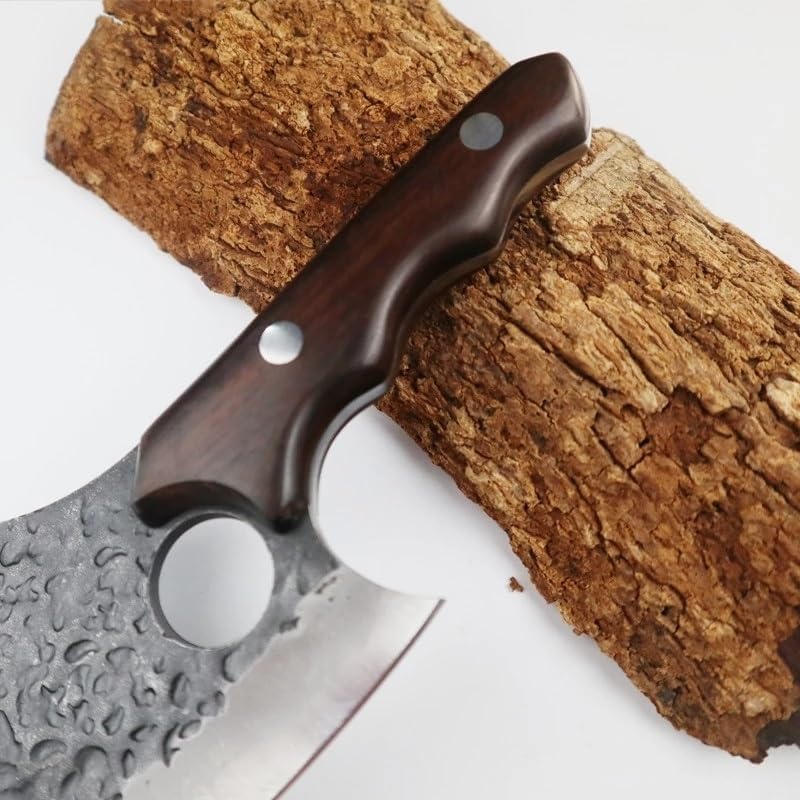 DAXXIN Meat Cleaver,Cleaver Knife, Hand-forged stainless steel deboning knife fish knife cooking chopper knife outdoor camping knife meat cleaver(Style a)