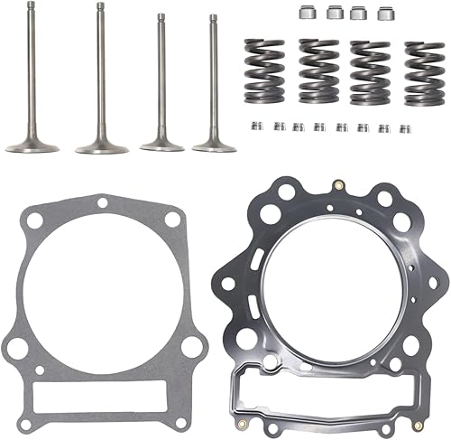 Kit de juntas de válvula de escape de admisión de cilindro para Yamaha Raptor 700 YFM700R 2006-2014