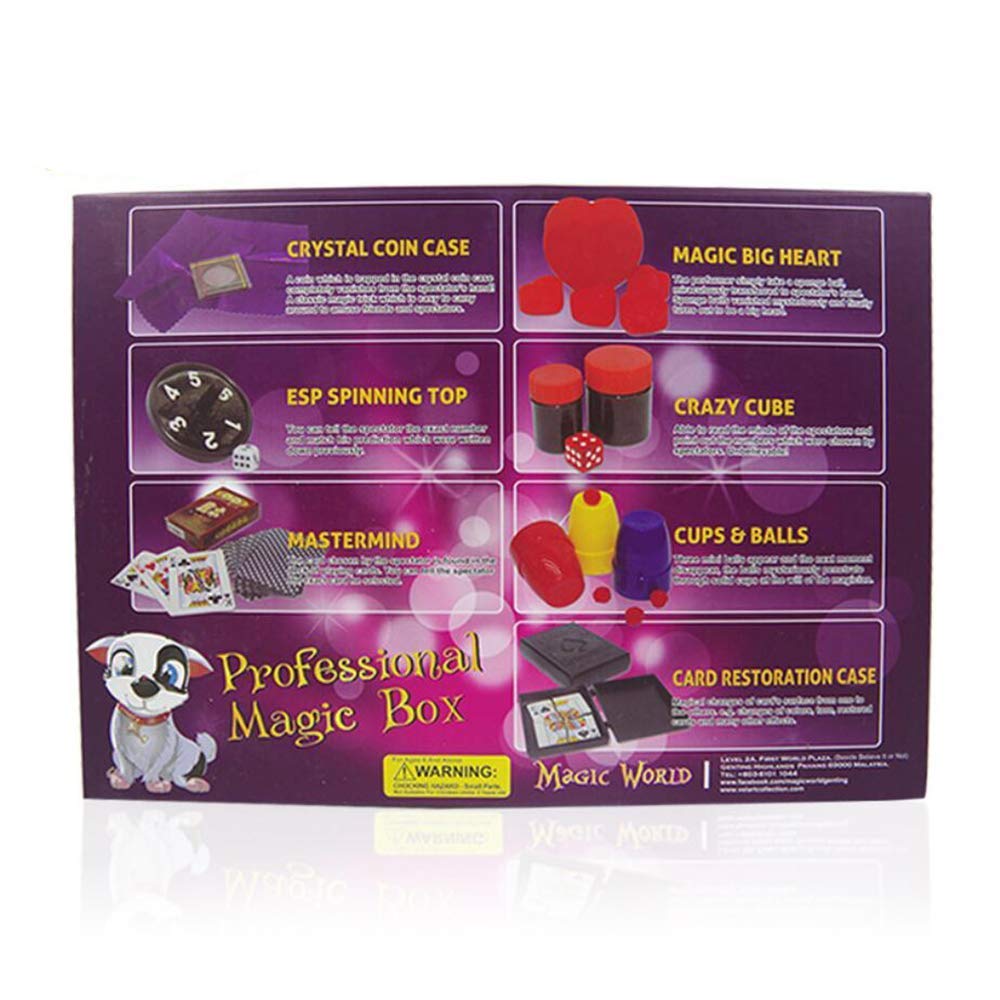 ZQION Anfänger Zaubertrick Kits Spielzeug Junior Magic Set für Kinder Zauberer Requisiten Magic Zubehör