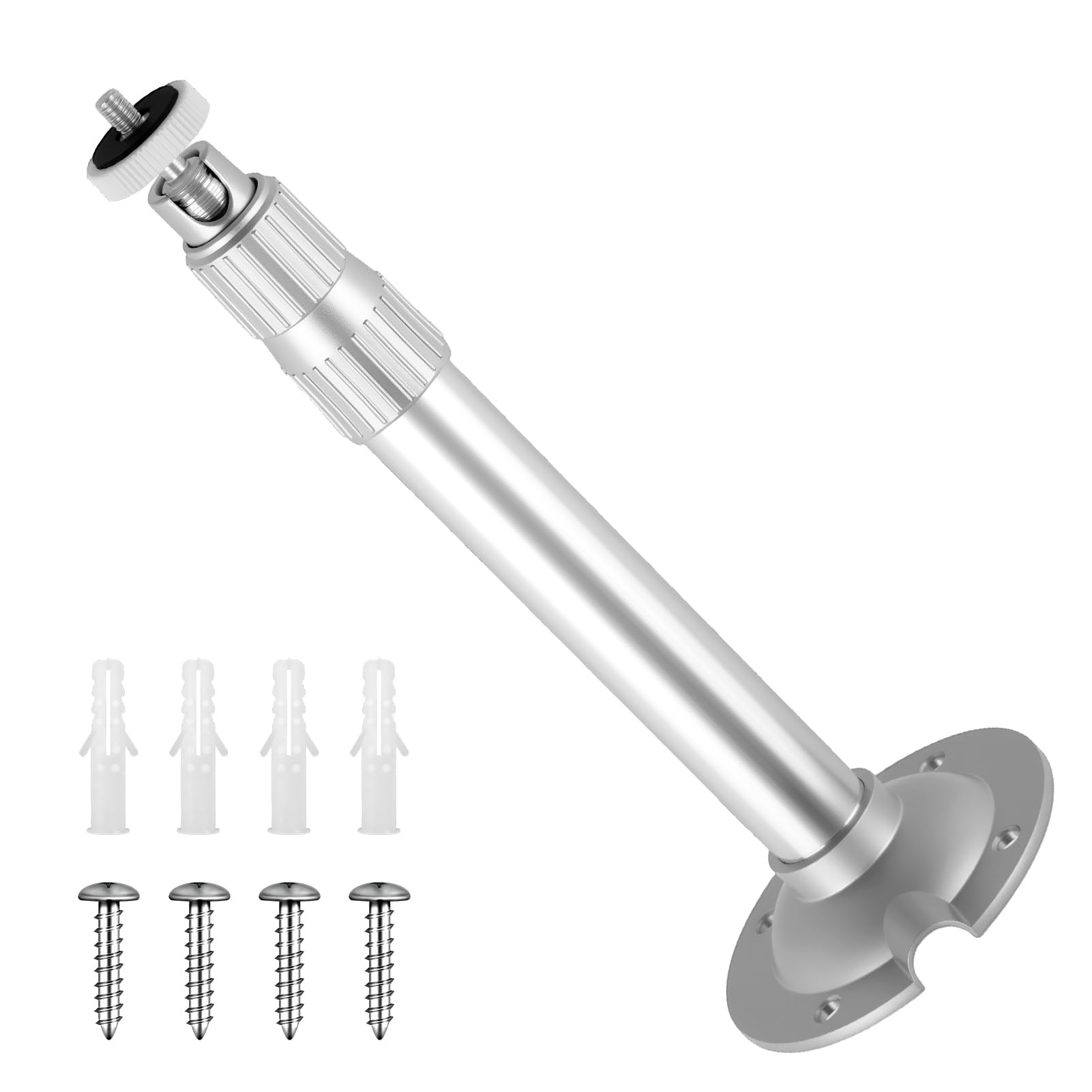 Supporto da Soffitto Videoproiettore, Universale Supporto Mini Proiettore Da Parete a Soffitto, Rotazione a 90° 360° A Parete Proiettore Supporto Da Soffitto Staffa A Parete Alluminio