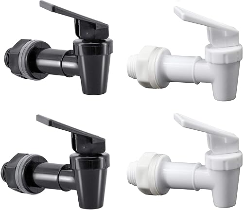 Vista 19 de Grifo enfriador de repuesto para botella de agua, juego de grifos dispensador de agua, boquilla de plástico sin BPA, palanca de bebida de agua