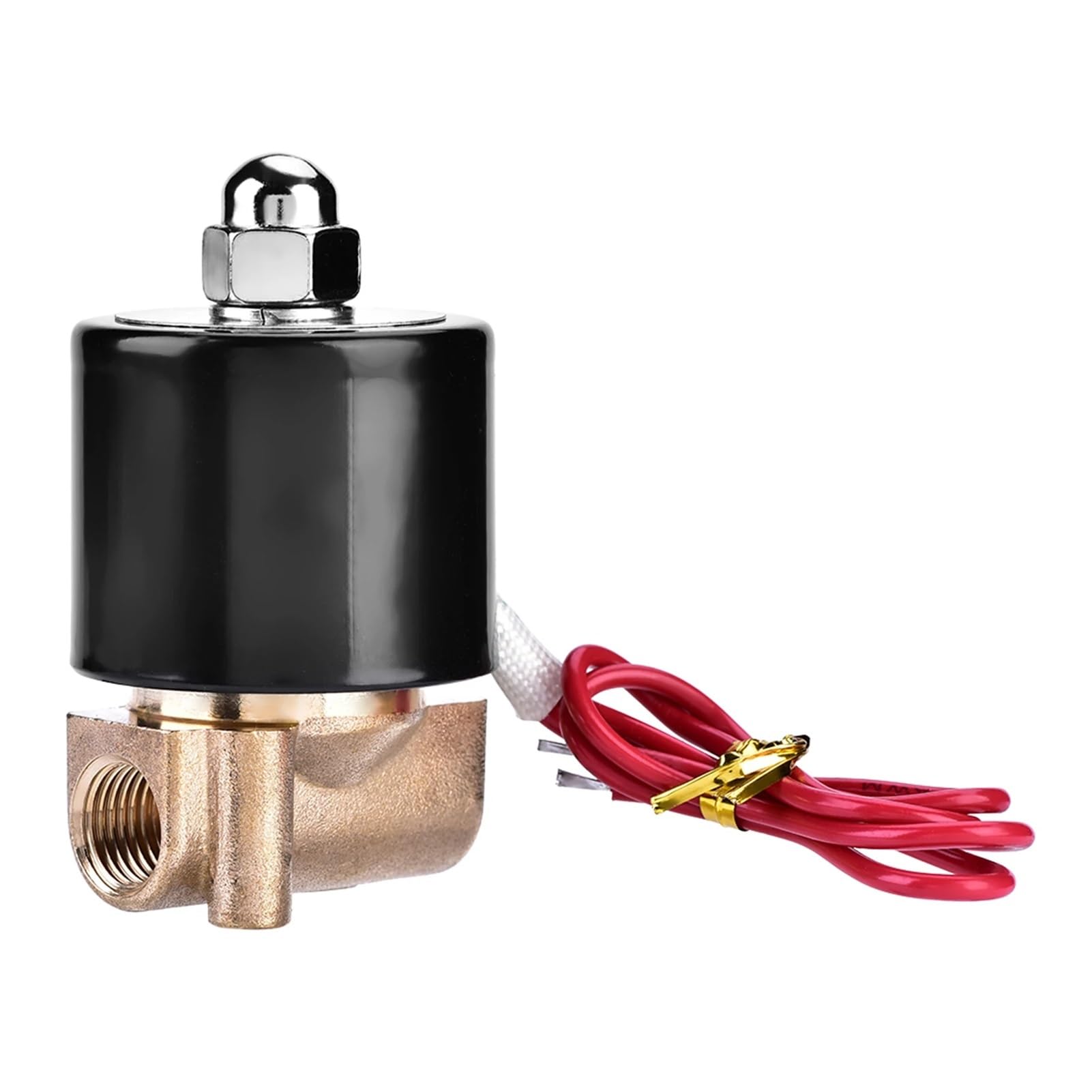 Électrovanne 2W025-08 G1/4 évite les fuites d'eau automatique laiton 110V