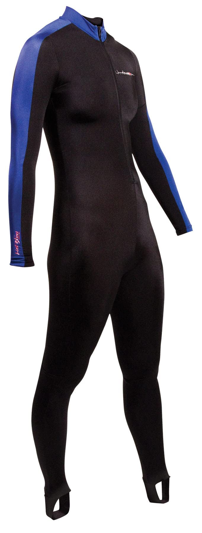 Henderson Unisex Lycra Hotskin Jumpsuit (Black / Blue, 3X-Large)