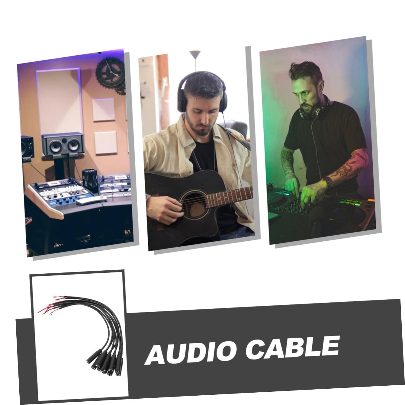 Hemobllo Cavo Di Ricambio Da 30 Pezzi Con Jack Audio Femmina Da 3 5 Mm A Filo Per Cuffie Danneggiate Facile Da Riparare Per Telefono E Mp3.
