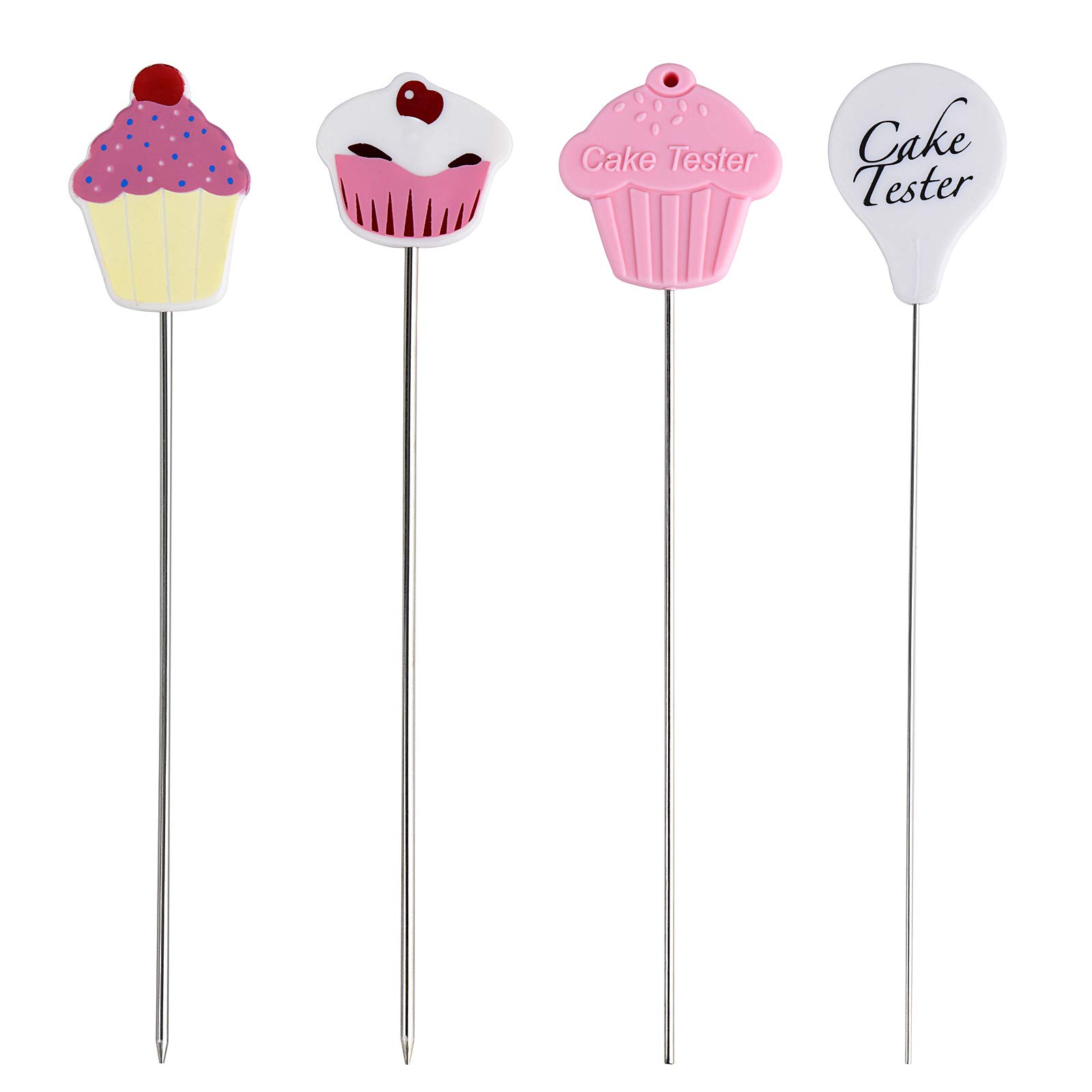 2 Aiguilles Testeur à Gâteau En Inox - Sonde De Cuisson Pour Gâteaux, Viandes Et Légumes
