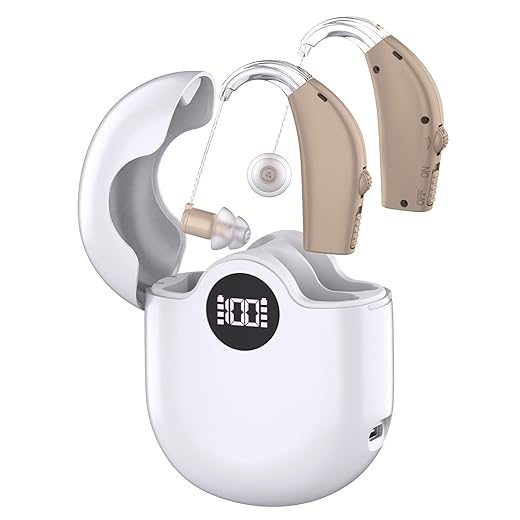 Amplificadores Auditivos Recargables para Adultos