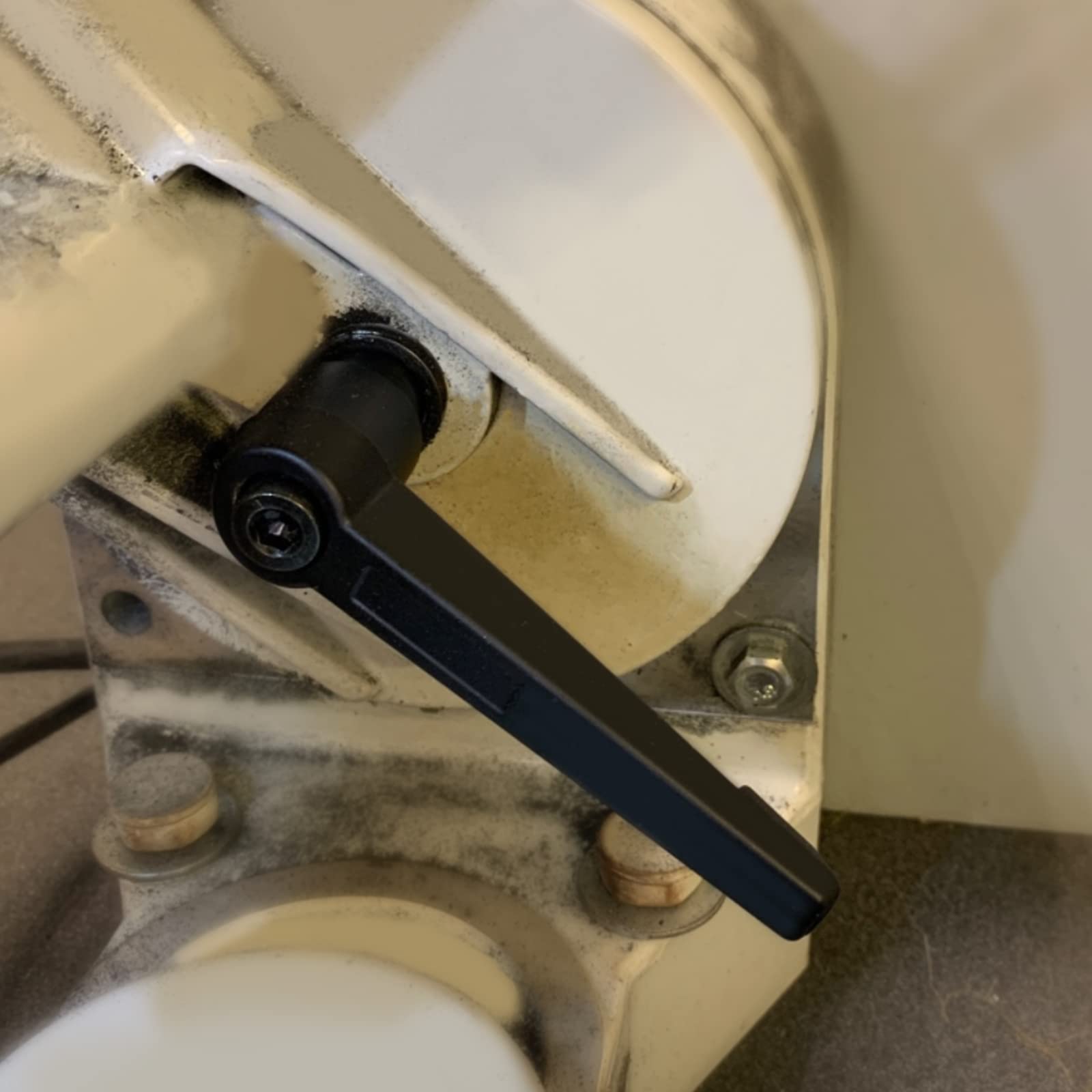 Verstelbare klemhendelgreep,M8 Klemgreep,Handgreepmoer,Vergrendelhendel, Handgreep met Buitendraad,Machinegrepen 25mm