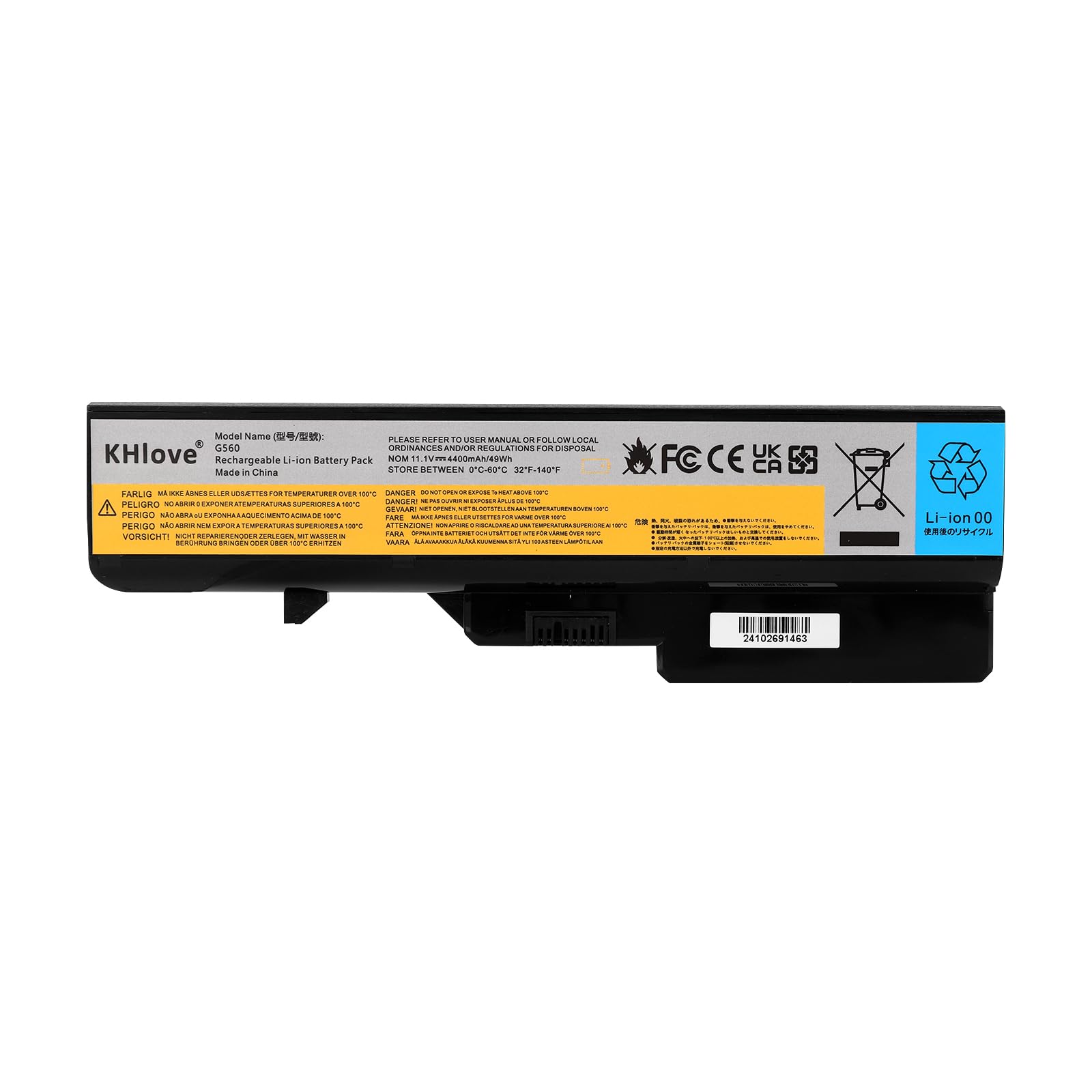 L09L6Y02 L09S6Y02 L09M6Y02 L09C6Y02 LO9L6Y02 L09N6Y02 Batería para Lenovo G560 G565 G570 G570A G575 G770 G780 B570 B570a B575 B575a B575e B470 G460 G470 V360 IdeaPad Z480 Z560 Z565 Z570 Z585