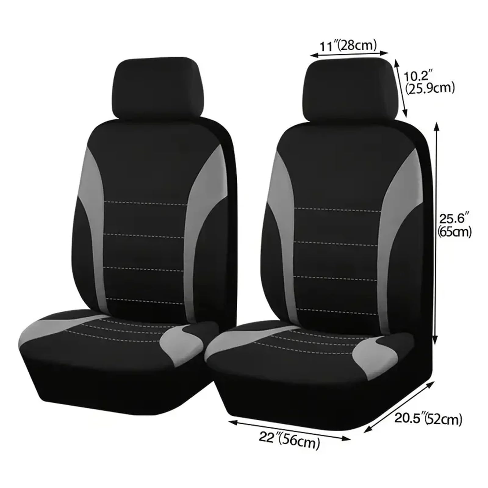 Funda Universal para Asiento Delantero/Trasero De Coche, Protección para Camión, Furgoneta, SUV, Accesorio Protector Juego Fundas Asientos