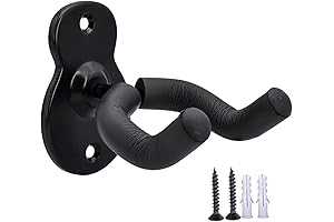 Guitar Wall Mount Hanger for Acoustic Electric and Bass Guitars