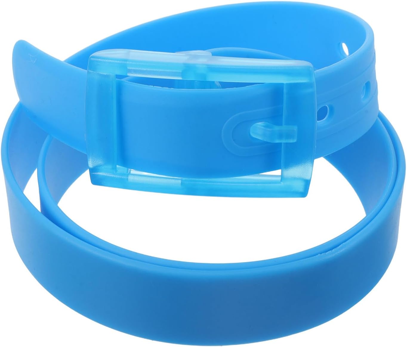Adjustable Silicone Sports Waistbelt for Men and Women, Waterproof Rubber Waist Strap with Plastic Buckle, Lightweight and Versatile Everyday Style for Outdoor Activities