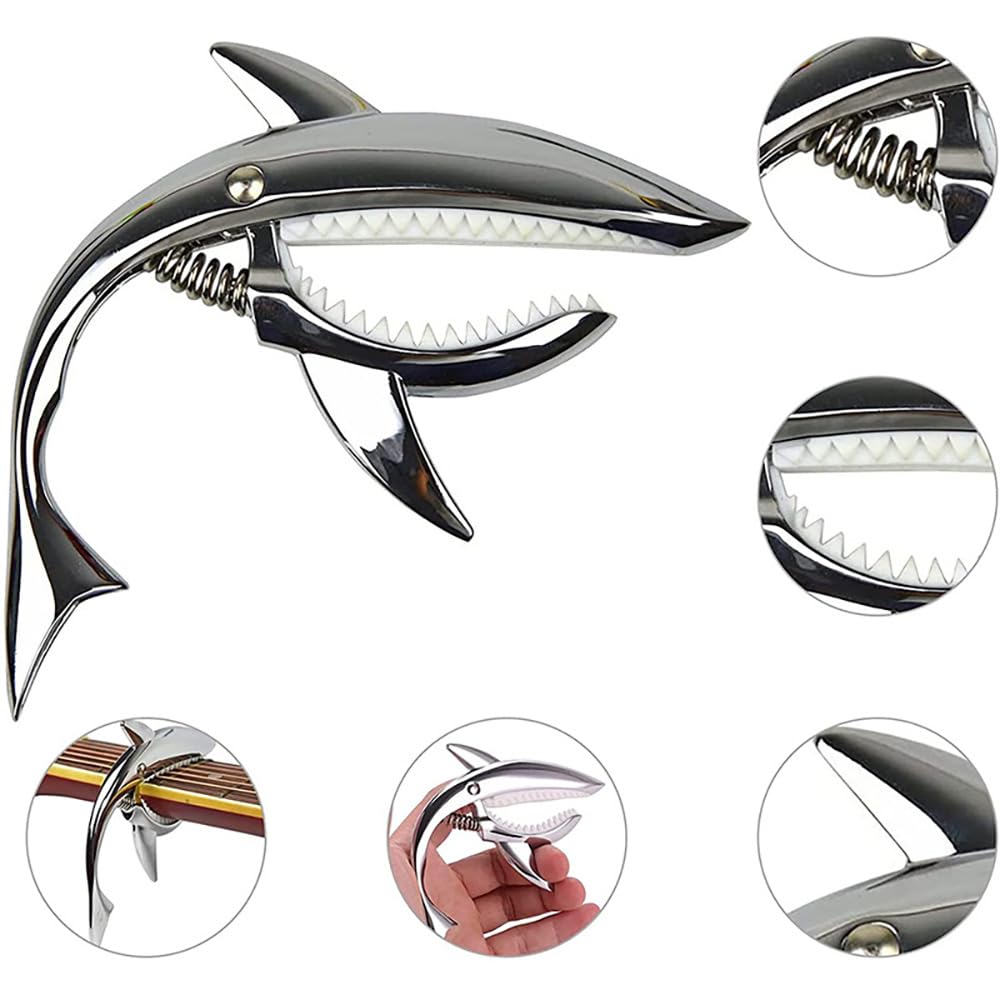 Luxe Aluminium Gitaar Capo Voor Elektrische Gitaren En Akoestische Gitaren Goud