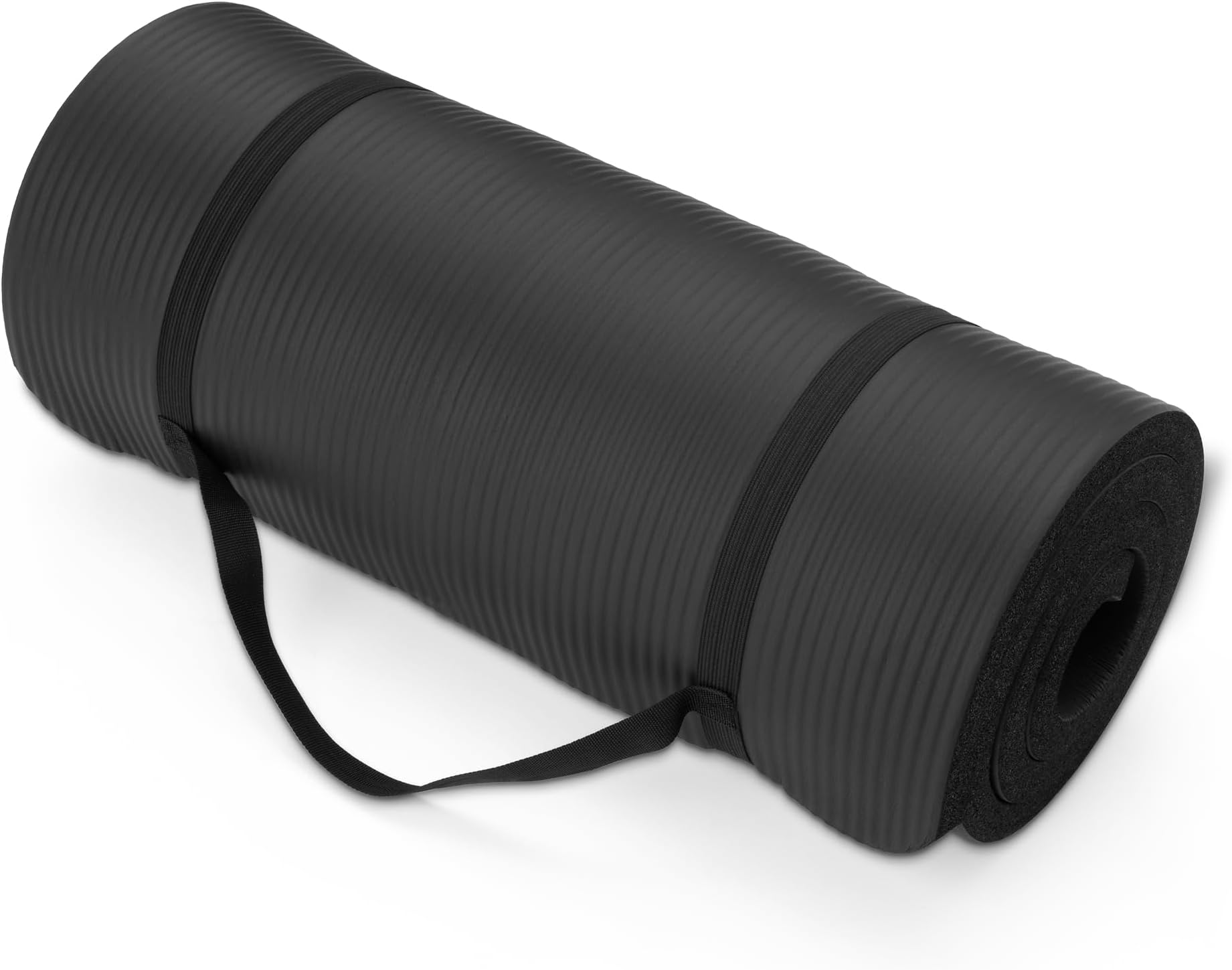 Extra Thick Exercise Yoga Mat with Carrying Strap