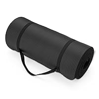 Amazon Basics Tappetino per allenamento, esercizi e yoga con tracolla