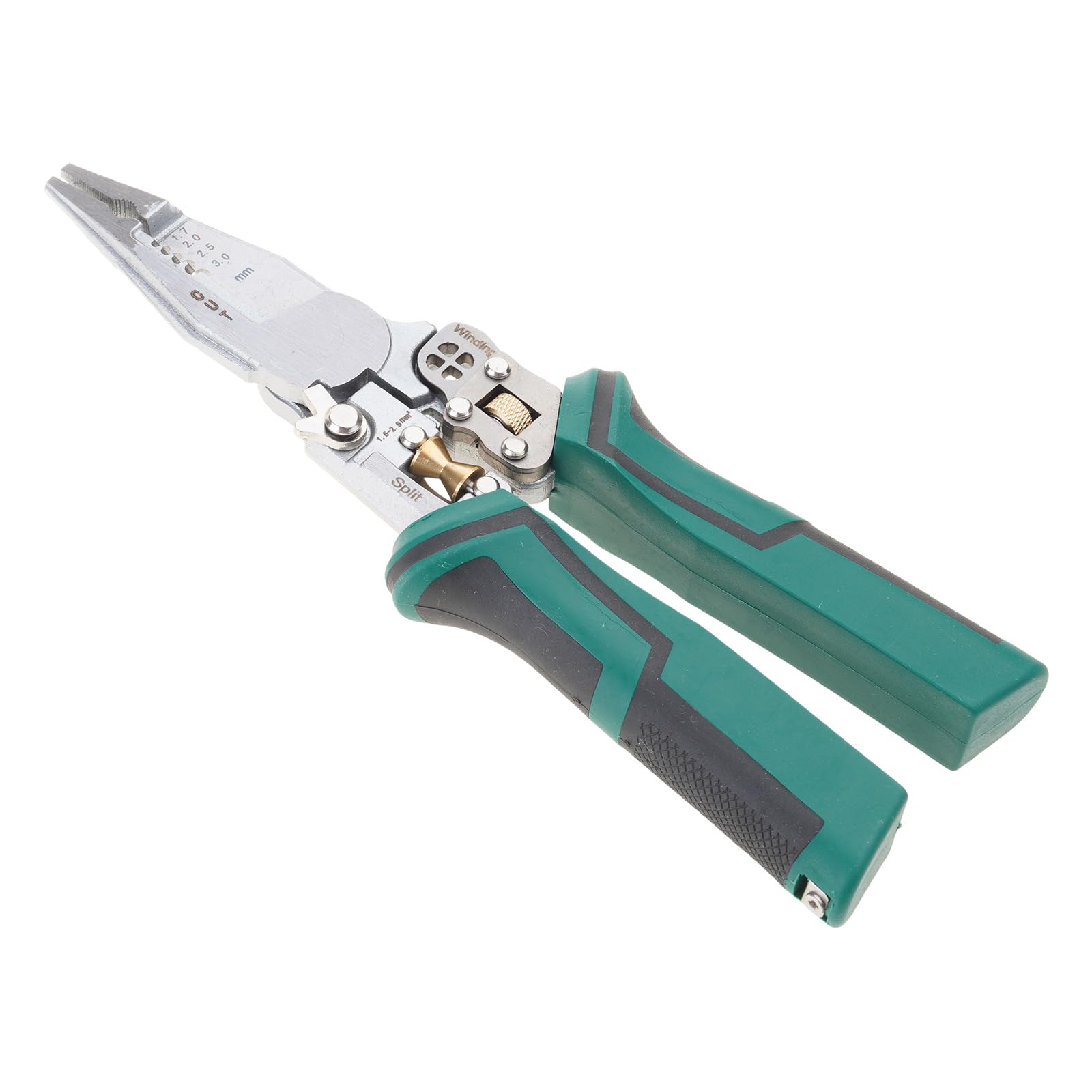 Wire Stripper Stripping Tool with Electricity Tester Cable Cutter with Plier Crimper Splitting Stripper Cable Scissors