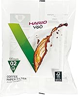 Vista 13 de Hario Filtro de café de papel V60, tamaño 02, natural, 200