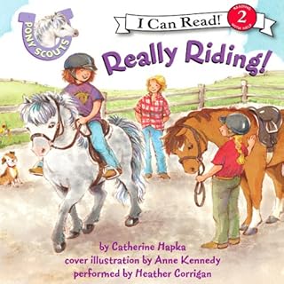 Pony Scouts: Really Riding! Audiolibro Por Catherine Hapka arte de portada