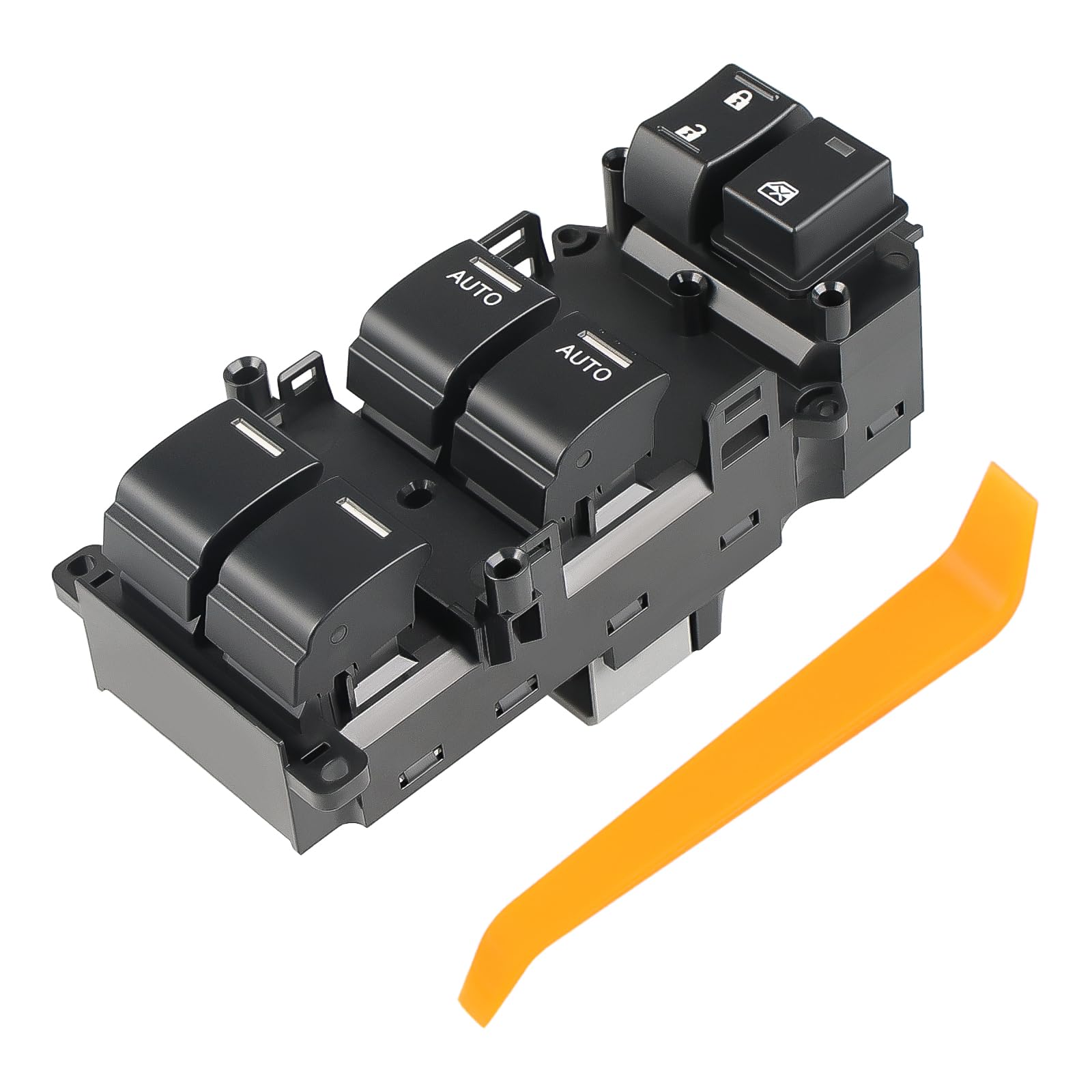 Dual-Auto Window Switch Compatible with Honda Accord EX EX-L 2.4L 3.5L 2008 2009 2010 2011 2012, Master Power Window Switch, Driver Side 37 Pins, Replacement for 35750-TA0-A31, 35750-TA0-A32